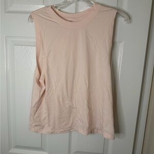 💖 Stylish Blush Pink Muscle Tank Top Fabletics 💖